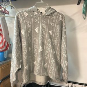 Adidas hooded sweatshirt